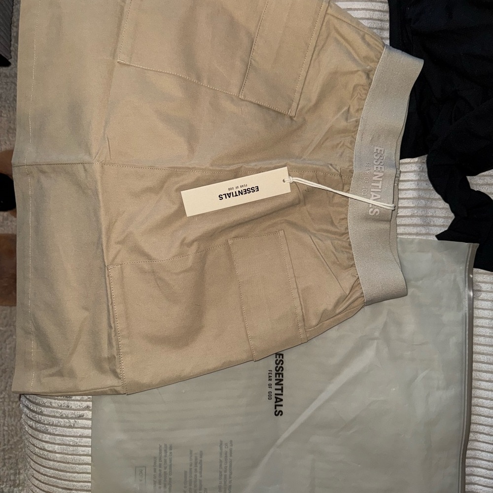BRAND NEW! never worn Essentials Tan Relaxed Fit Skirt